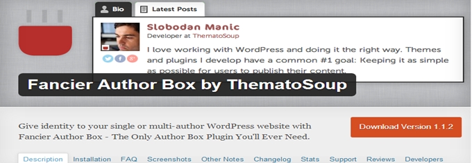 Fancier- Author-Box